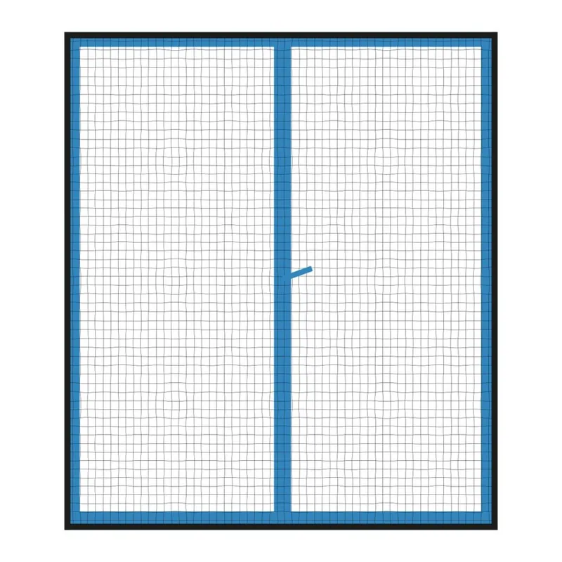 Autentický Síť proti hmyzu okno 2x 130x150 cm černá
