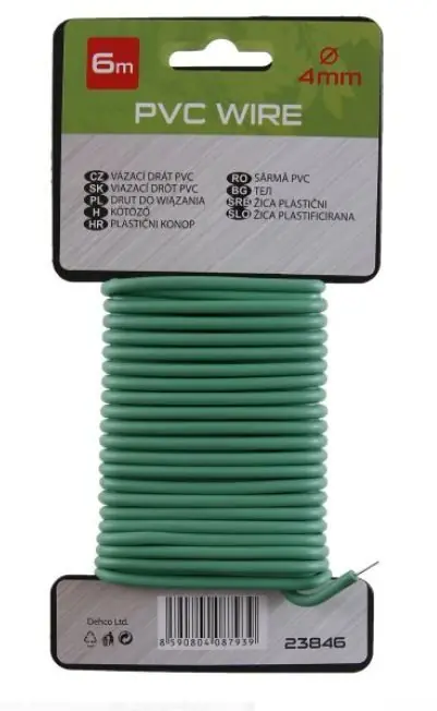 Drát vázací pogumovaný 4mm x 6m Autentický