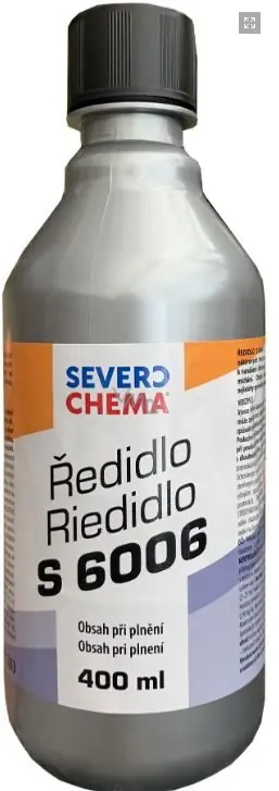 Akční Cena Ředidlo S 6006 0,4 l plast S