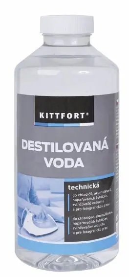 Vrácení Zdarma Voda destilovaná 1l
