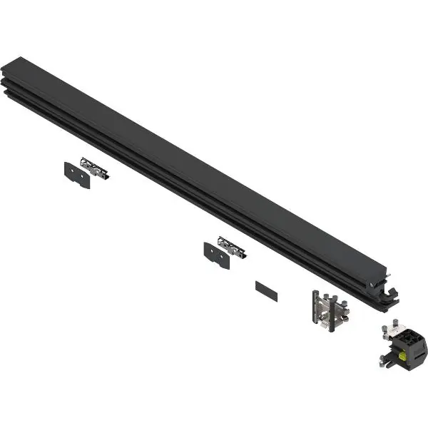 Značkový BLUM REVEGO duo vodící lišta sada 1250 mm, pravá