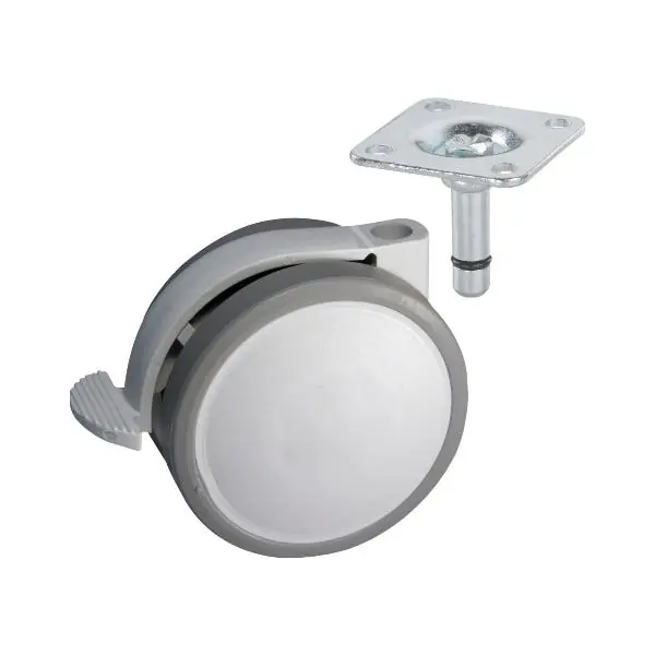 Dvojité řiditelné kolečko DesignTop aretace 62 mm 40 kg Kup Teď