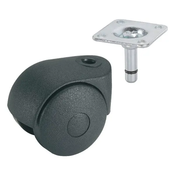 DÖRNER + HELMER dvojité kolečko One, 40 mm, 20 kg, destička Jen Po Omezenou Doba