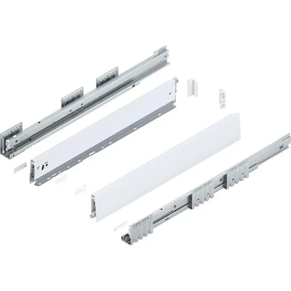 BLUM MERIVOBOX sada výška M, BLUMOTION B, 70kg, d. 600, hedv. bílá Must-Have