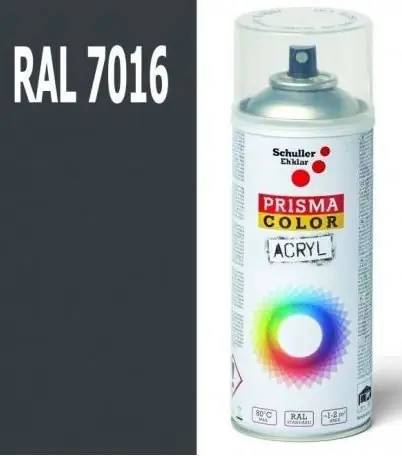 Sprej akrylový PRISMA COLOR RAL 7016 Antracitově šedá 400 ml Ihned K Objednání