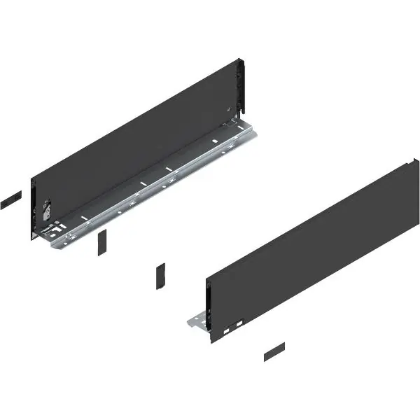 BLUM LEGRABOX pure SET výška K, TIP-ON, 40kg, délka 350, karbon černá Kup Teď