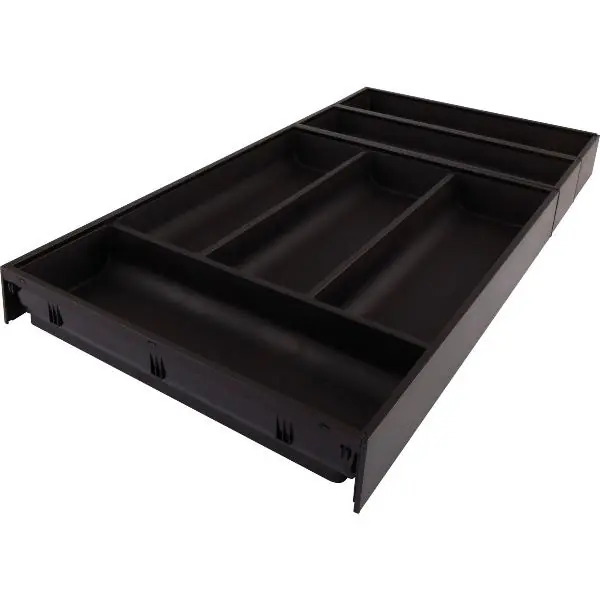 Nejlepší Cena BLUM AMBIA-LINE ZC7S650BS3 příborník délka 650mm, šířka 300mm, karbonově černá