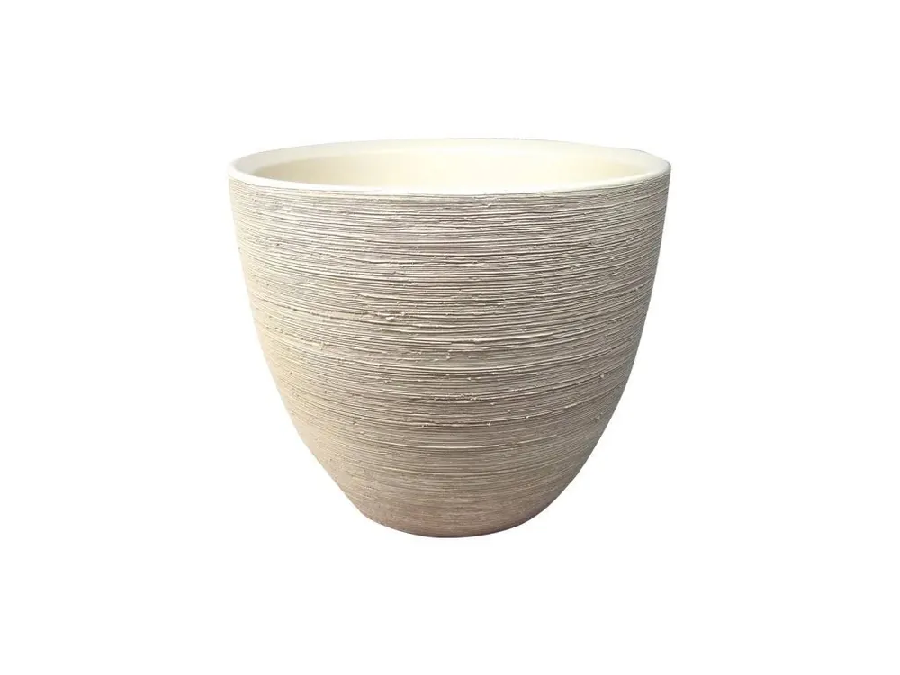 Obal keramický pr.33 cm antik-bílý Víkendová Akce