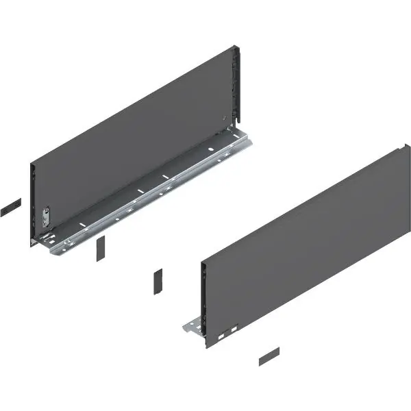 BLUM LEGRABOX pure sada výška C, TIP-ON, 40kg, délka 550, orion šedá Originální