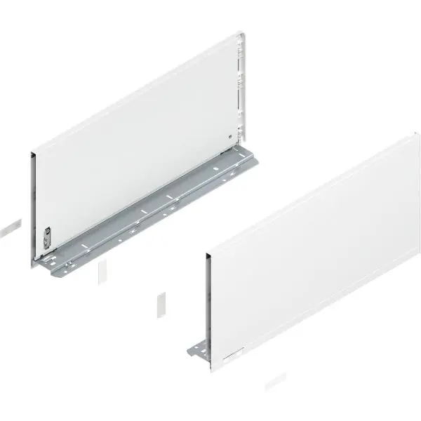 BLUM LEGRABOX pure sada výška F, TIP-ON, 40kg, délka 450, hedvábně bílá Horká Nabídka