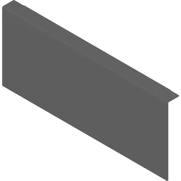 Aktuální BLUM AMBIA-LINE ZC7A0U0K profilový adaptér, výška K, šířka 242mm, Orion šedá mat