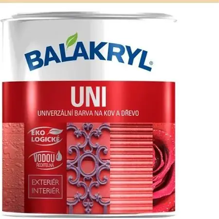 Barva vodou ředitelná UNI LESK 0250 (0,7) Balakryl palisandr Časově Omezené