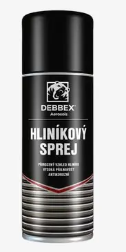 Sprej hliníkový 400 ml DEBBEX Sleva