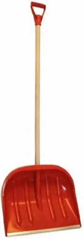 Lopata na sníh s násadou + Al lišta 480x390mm 3713 Časově Omezené