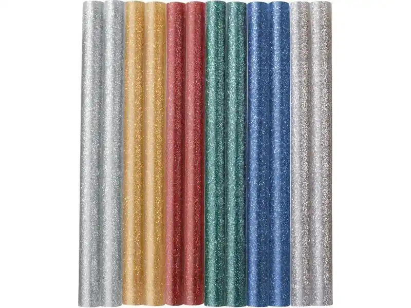 Tyčinky tavné 7,2 x 100 mm 12 ks GLITTER Aktuální