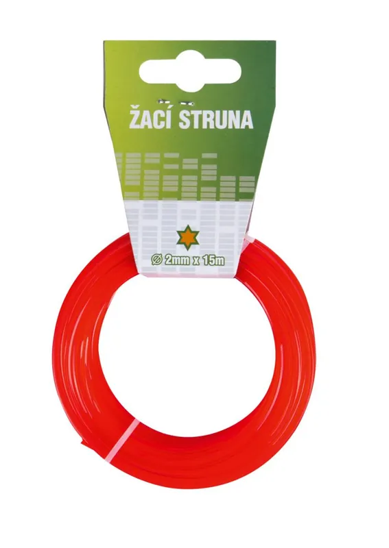 Struna náhradní do sekačky 1,3 x 15 m hvězda Eco Akční Cena