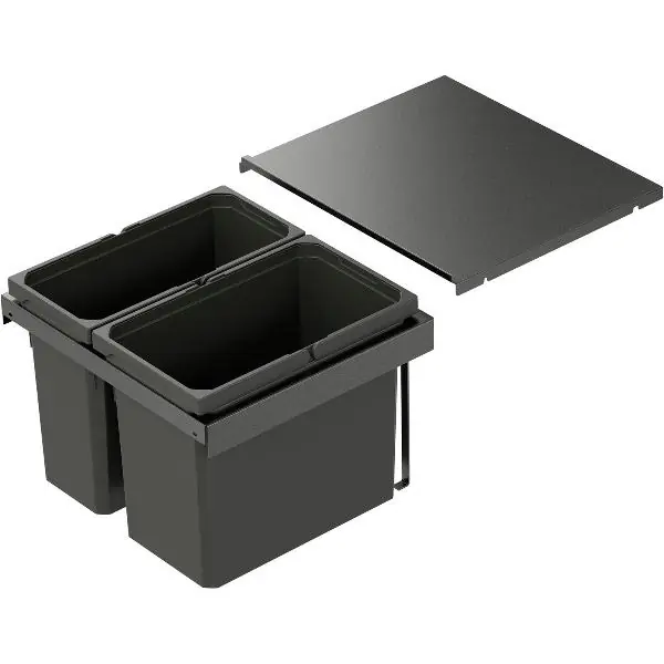 Aktuální VS ENVI Flex systém na třídění odpadu KB 500 mm, 1×22/1×16 litrů, lava