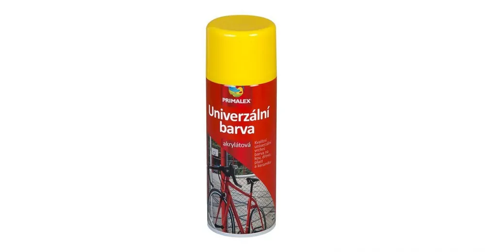 Značkový Barva ve spreji RAL/NCS 1023 žlutá mat. 400 ml