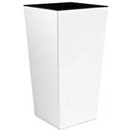 Poslední Šance Květináč plastový 7,2l URBI SQUARE 17x17cm bílý
