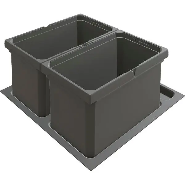 VS ENVI Free Plus systém třídění odpadu KB 600/výška 216 mm 2 x 13 l lava Jen Po Omezenou Doba
