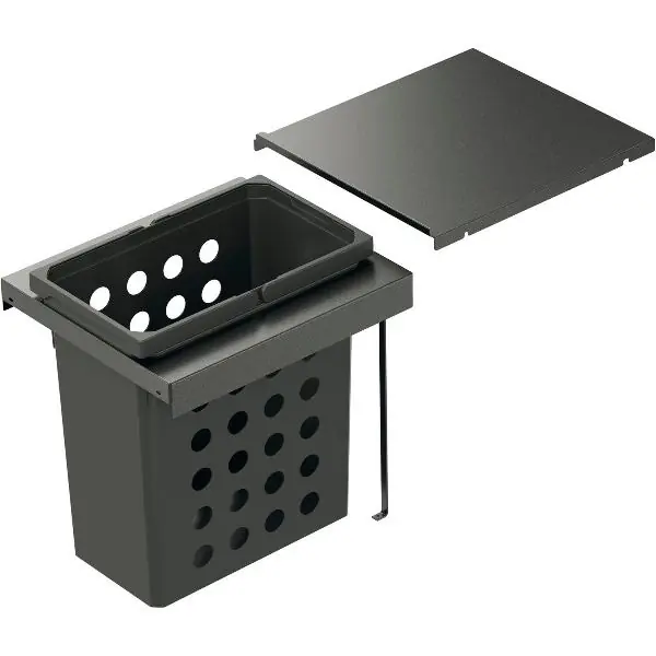 VS WASH vestavný koš na prádlo Flex Pro ŠK 400 mm lava Víkendová Akce