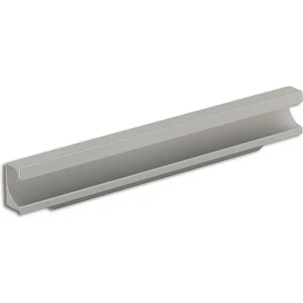 Sezónní Sleva Úchytková lišta Abellio, délka 445 mm, hliník stříbrný elox
