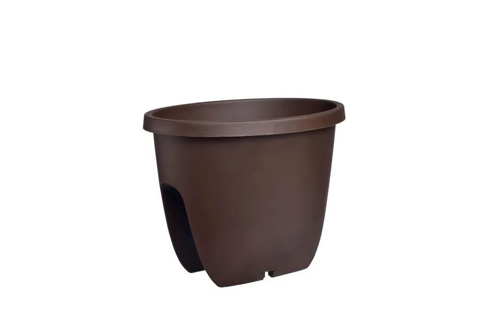 Květináč Balconia OVI pr. 30 cm, 01 hnědý Akce