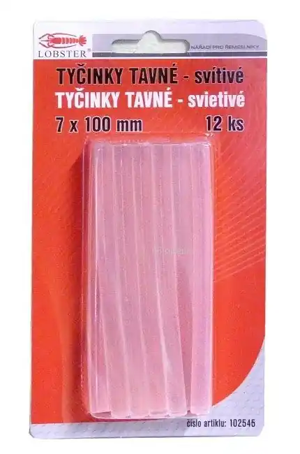 Tyčinky tavné 7x100 12 ks svítivé Omezená Nabídka