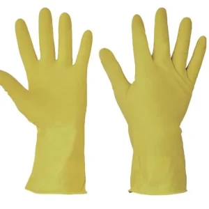 Ověřený Rukavice latexové pro domácnost, velurová úprava vnitřku STARLING vel. 7