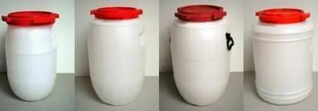 Horká Nabídka Sud 60 l bílý s uchy šroub. víko