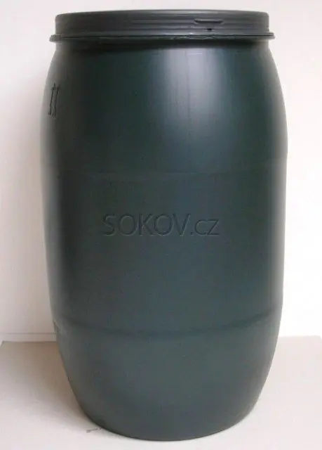 Sud zelený s víkem, 220 l Omezená Nabídka