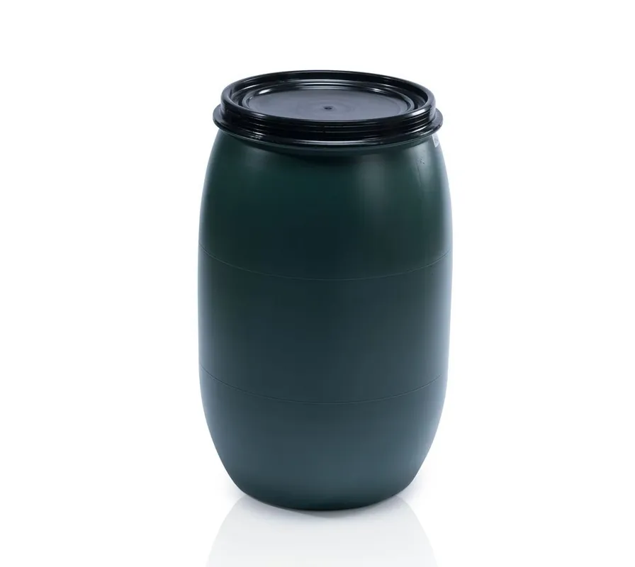 Koupit Online Sud zelený s víkem, 120 l