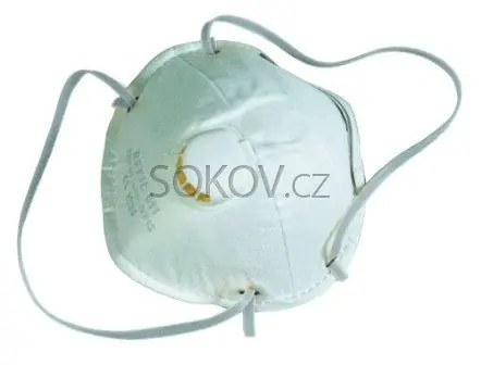 Respirátor EN 149 FFP1 - proti pevným netoxickým částic - 3 ks Super Cena