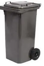Cenový Hit Popelnice 120 l UH kolečka šedá/ černá