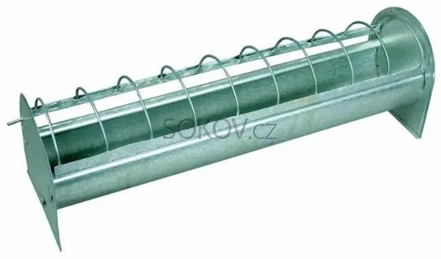 Krmítko slepičí 50 cm hluboké Zn Finální Výprodej