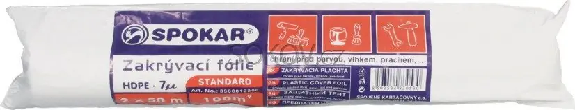 Akce Fólie zakrývací 2 x 50 m HDPE-7MY