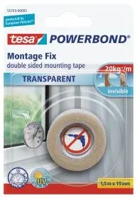 Páska lepící oboustranná transparentní 1,5mx19mm Ověřený