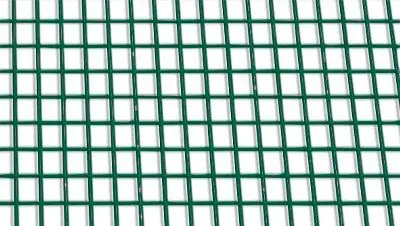 Pletivo svařované čtyřhranné PVC oko 13/1,2 mm,výška 1m Akce