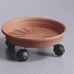Miska pod květináč pr. 45 cm MARGHERITA s kolečky Levný
