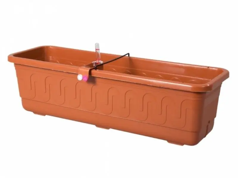 Nejprodávanější Truhlík samozavlažovací Fantazie smatr 80cm terakota