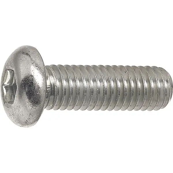 Značkový ISO7380 8.8 M8 x 16 Torx 40 šroub s půlkulatou hlavou, pozink