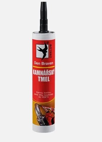 Akční Cena Tmel kamnářský - černý 280 ml RL