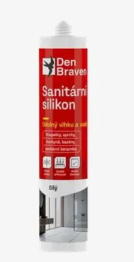 Speciální Cena Silikon sanitární bílý 280 ml Silver Line