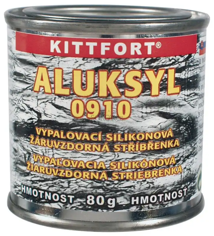 Rychlé Dodání Barva na vys.teploty Aluksyl stříbrný 0910 (80 g)