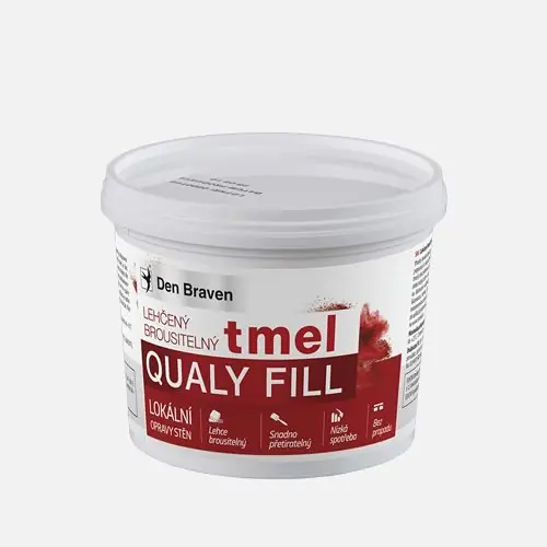 Tmel sádrový brousitelný Qualy fill, 500 ml, kelímek Nejlepší Cena