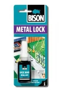 Dokud Zásoby Vydrží Lepidlo na závity BISON METAL LOCK 10 ml blistr