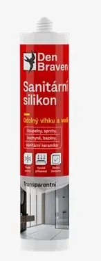 Autentický Silikon sklenářský transparentní 280 ml, kartuše