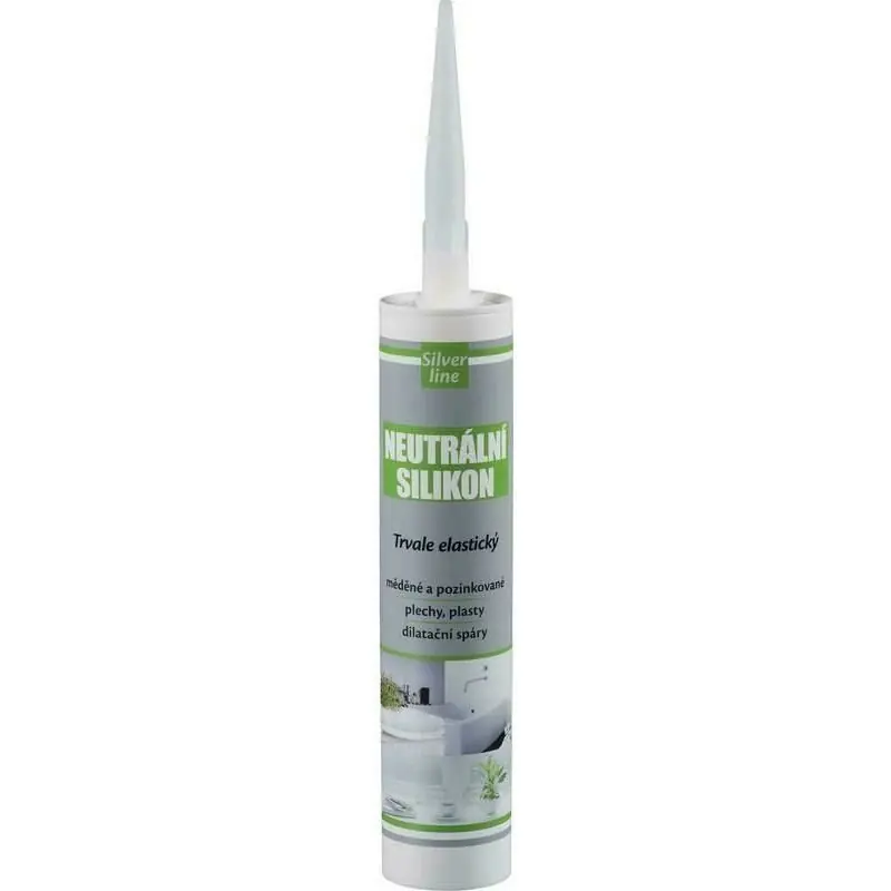 Značkový Silikon neutrální transparentní, 280 ml, kartuše SL