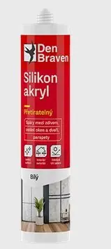 Kup Teď Tmel silikon akrylový transparentní, 310 ml, kartuše