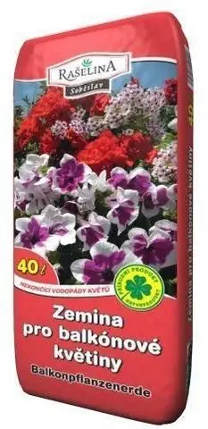 Cenová Bomba Zemina pro balkónové rostliny / muškáty 40 l